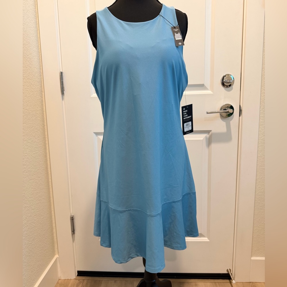 etonic Blue Sleeveless Athleisure Dress - Picture 4 of 7